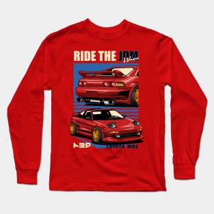 MR2 Ride The JDM Wave Long Sleeve T-Shirt